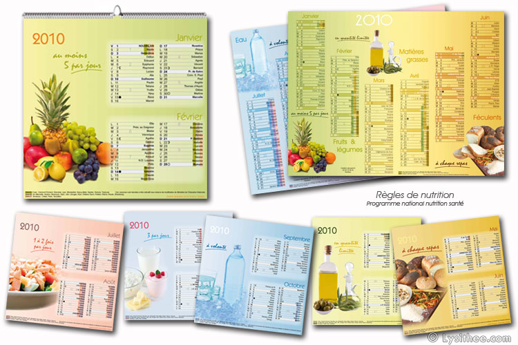 Calendrier Nutrition