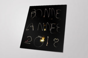 Carte de voeux Electrique