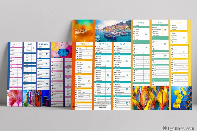 Calendrier Colorstory