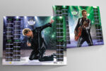 Calendrier de la Poste Johnny Hallyday