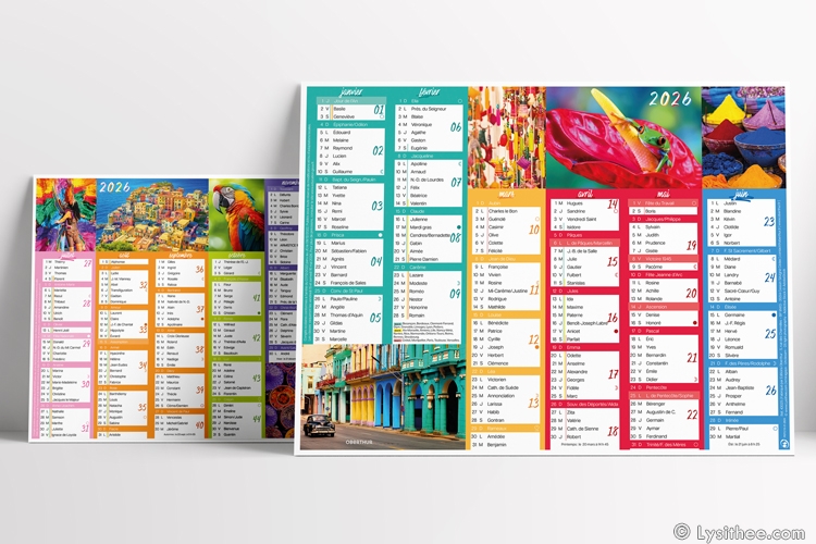 Calendrier Colorstory