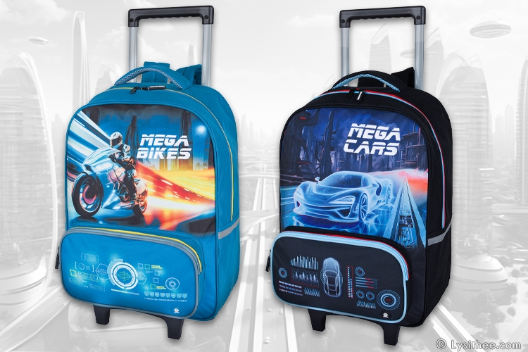 Sac à dos et trolley Megabikes & Megacars