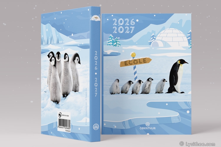 Agenda scolaire Pingouins