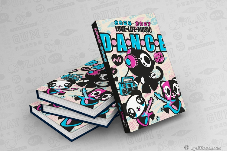 Agenda scolaire Muy Pop Girl