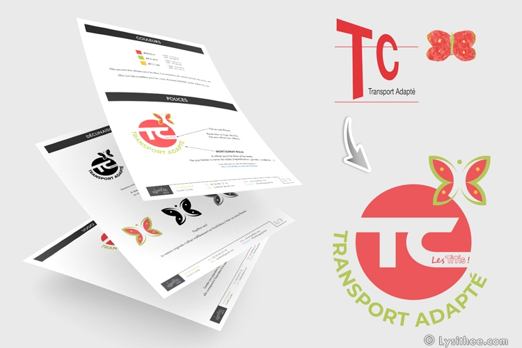 Modernisation du logo et charte graphique de TC Transport Adapté