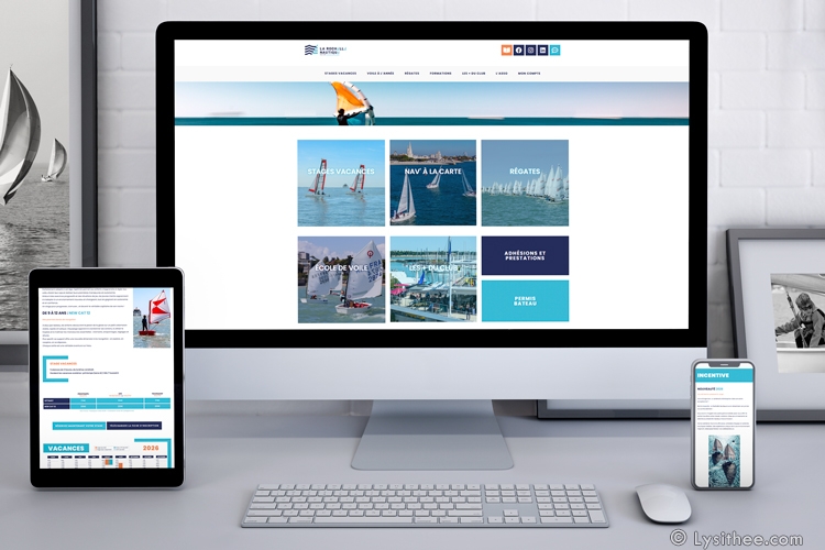 Site web La Rochelle Nautique