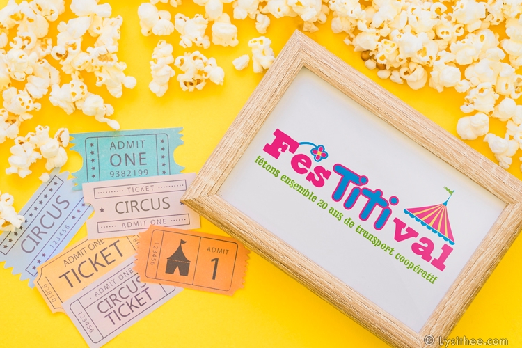 Logo pour le FesTitival, 20 ans des Titis